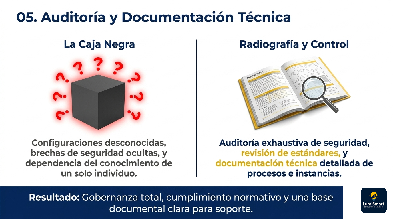 Caso de uso: auditoría y documentación técnica de entornos SQL Server